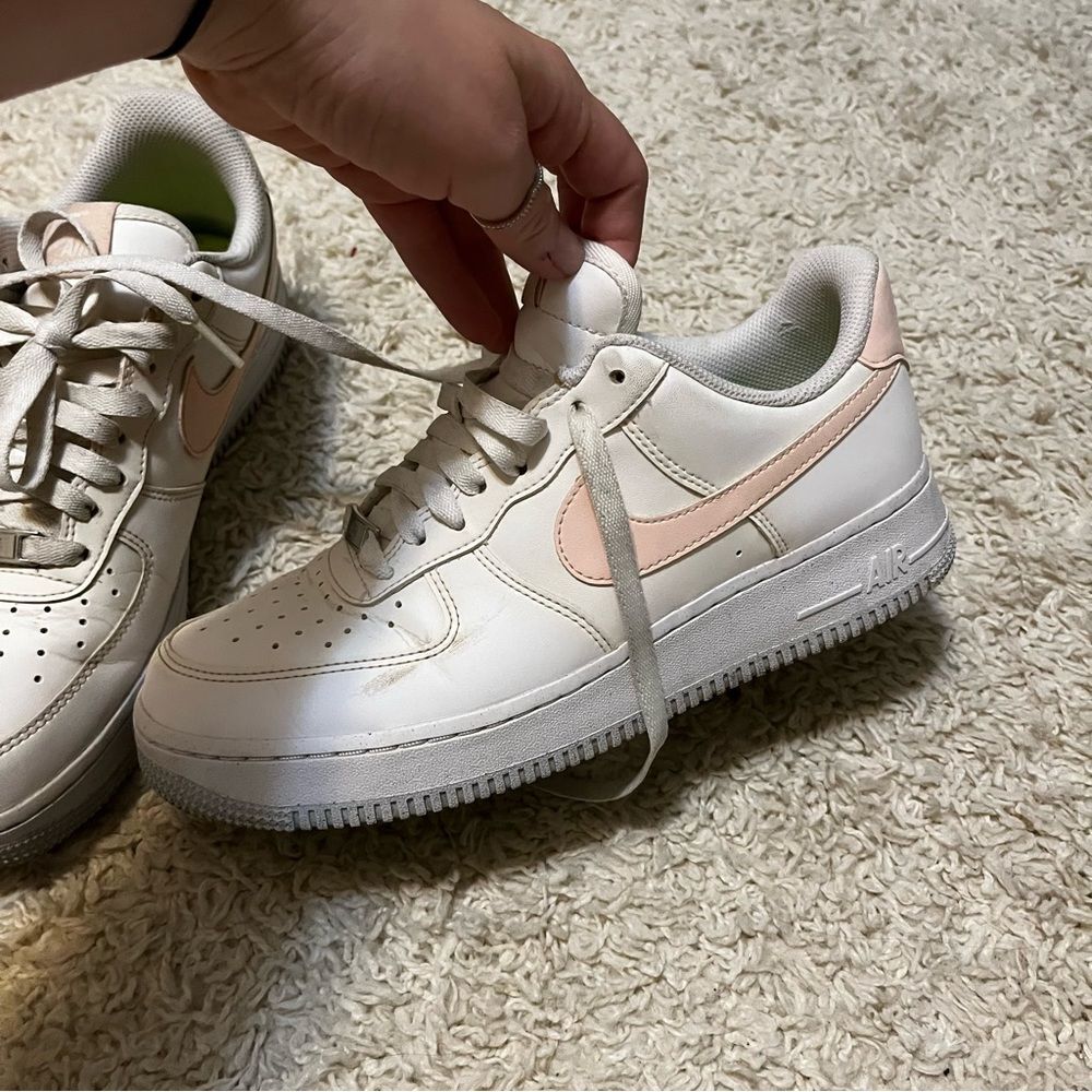 Nike Air Force 1 low next nature white pale coral size 9